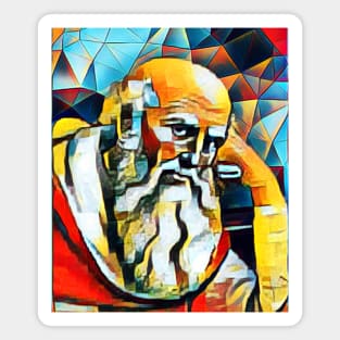 St. Jerome Abstract Portrait | St. Jerome Artwork 2 Magnet